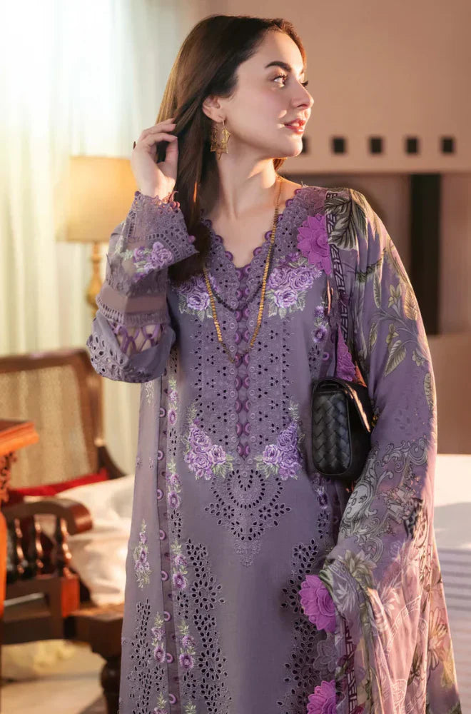SM0041 - SUMMER Jade 3PC Lawn Chickenkari Embroidered Suit