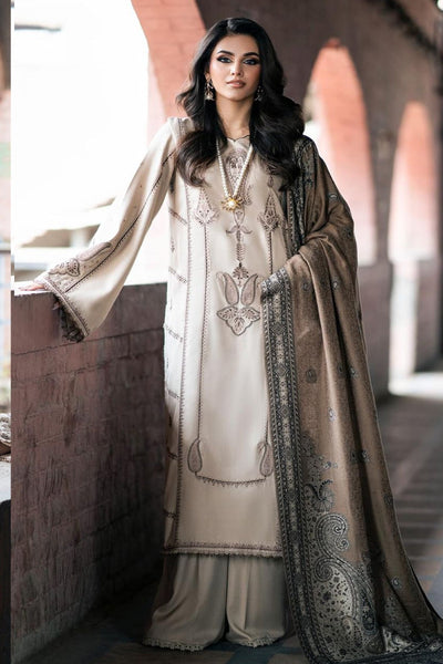 Jazmin - Winter 3PC Dhanak Embroidered Suit -QN1117
