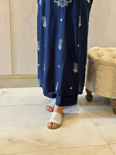 SM0046-Summer Lawn Embroidered Unstitched 2pc